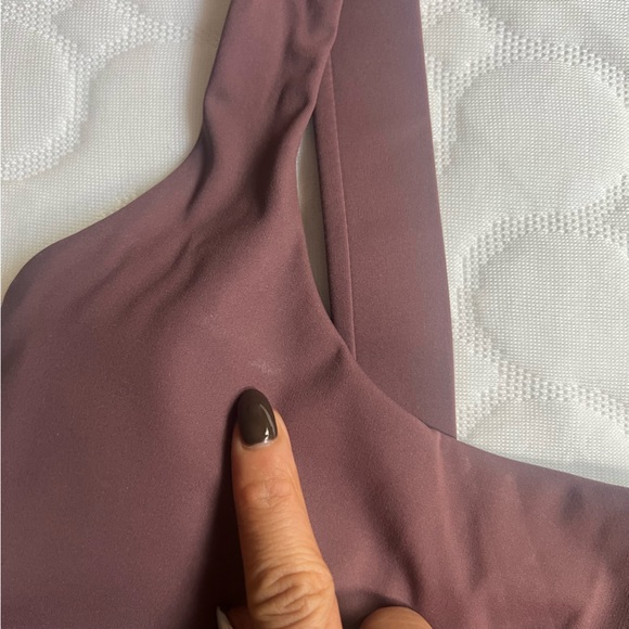 Vuori Maroon Sports Bra - Picture 2 of 4